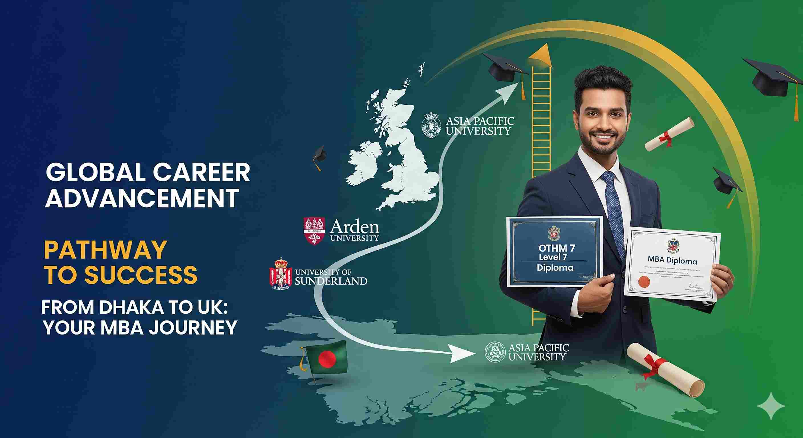 OTHM Level 7 MBA Top-Up Universities For Bangladeshi