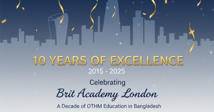 Celebrating the 10th Anniversary of the Brit Academy London