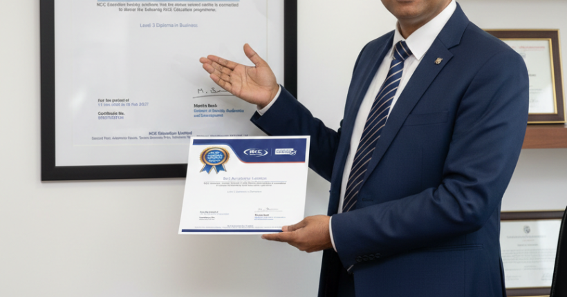 Brit Academy London Awarded Official NCC Education Accreditation