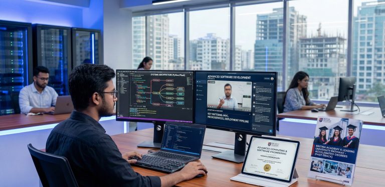 BEng (Hons) Software Engineering Top-Up form the University of Greater Manchester