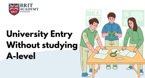 University Entry Without studying A-level