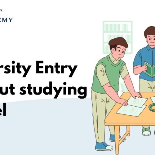 University Entry Without studying A-level