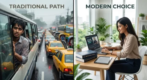 Decoding the British School of Law in Dhaka Campus vs. Hybrid Learning