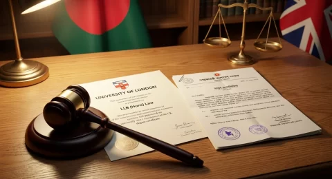 Is a UK LLB Top-Up Degree Recognized by the Bangladesh Bar Council (2026 Rules)