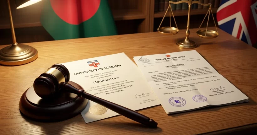 Is a UK LLB Top-Up Degree Recognized by the Bangladesh Bar Council (2026 Rules)