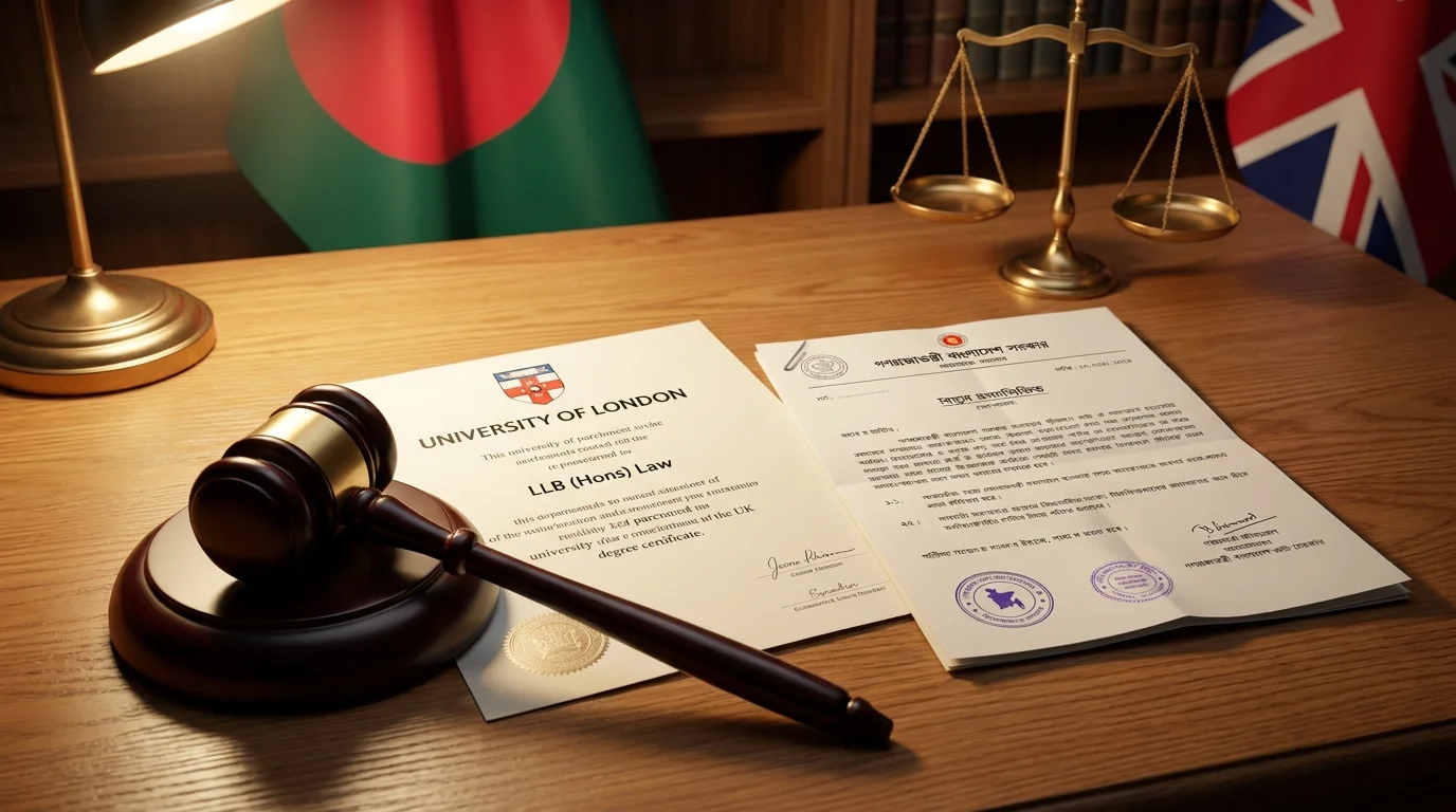 Is a UK LLB Top-Up Degree Recognized by the Bangladesh Bar Council (2026 Rules)